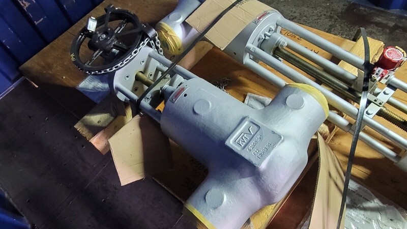 6" HP Valves/Key Valve Technologies #KKP-2500-Isolating-Valves, Parallel Slide Gate Valve, Class 2500, ASME - Image 1