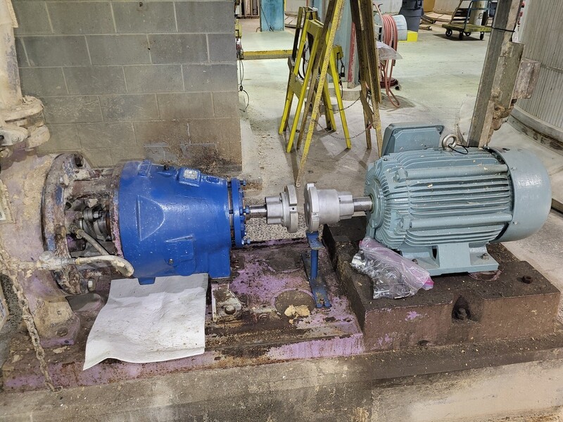 1500 GPM @ 125' TDH, Goulds #3175S, Goulds #3175S, Paper Stock/ Process Pump, 40 HP, 1770 RPM, 575 V, 8x8-12 - Image 3
