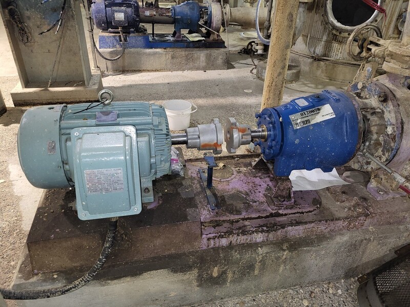1500 GPM @ 125' TDH, Goulds #3175S, Goulds #3175S, Paper Stock/ Process Pump, 40 HP, 1770 RPM, 575 V, 8x8-12 - Image 4
