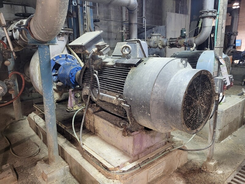 Goulds #3175L, Paper Stock/ Prcoess Pump, 250 HP, 890 RPM, 2300/4000 V, S/N V8D041 - Image 1