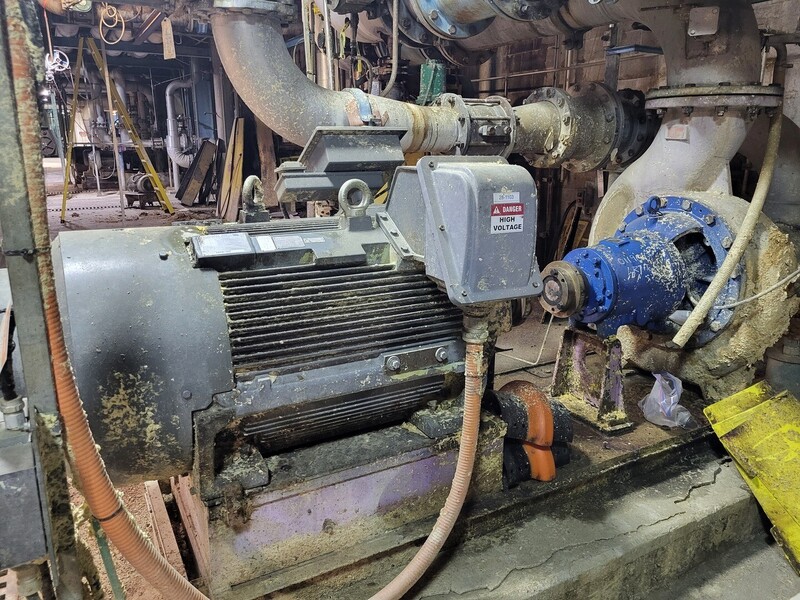 Goulds #3175L, Paper Stock/ Prcoess Pump, 250 HP, 890 RPM, 2300/4000 V, S/N V8D041 - Image 4