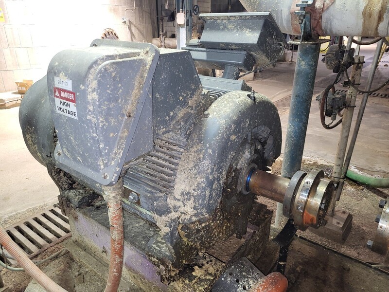 Goulds #3175L, Paper Stock/ Prcoess Pump, 250 HP, 890 RPM, 2300/4000 V, S/N V8D041 - Image 7