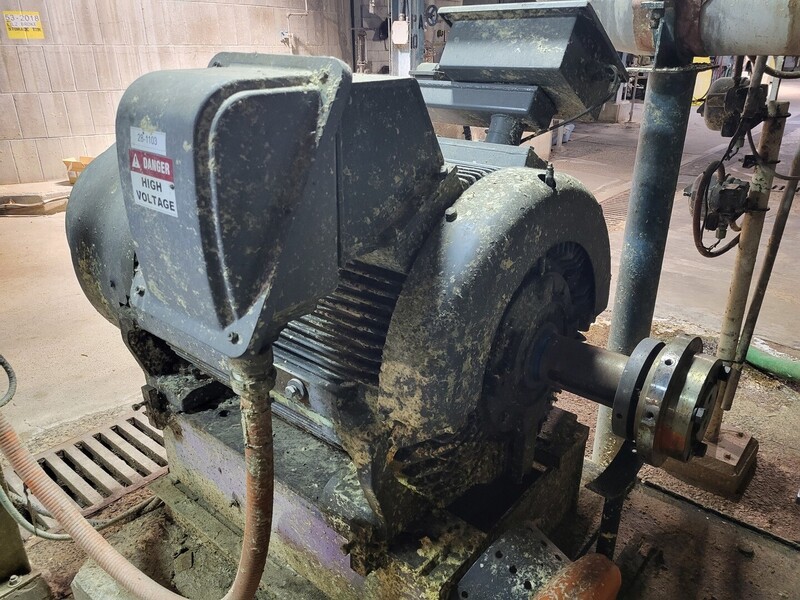 Goulds #3175L, Paper Stock/ Prcoess Pump, 250 HP, 890 RPM, 2300/4000 V, S/N V8D041 - Image 8