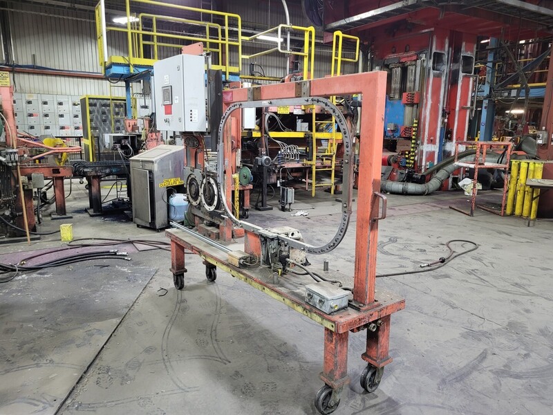 Gerrard Ovalstrapping #9000, Automatic Tying/Strapping Machine, S/N 430 - Image 3