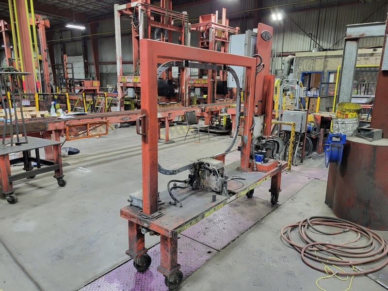Gerrard Ovalstrapping #9000, Automatic Tying/Strapping Machine, S/N 432 - Image 4