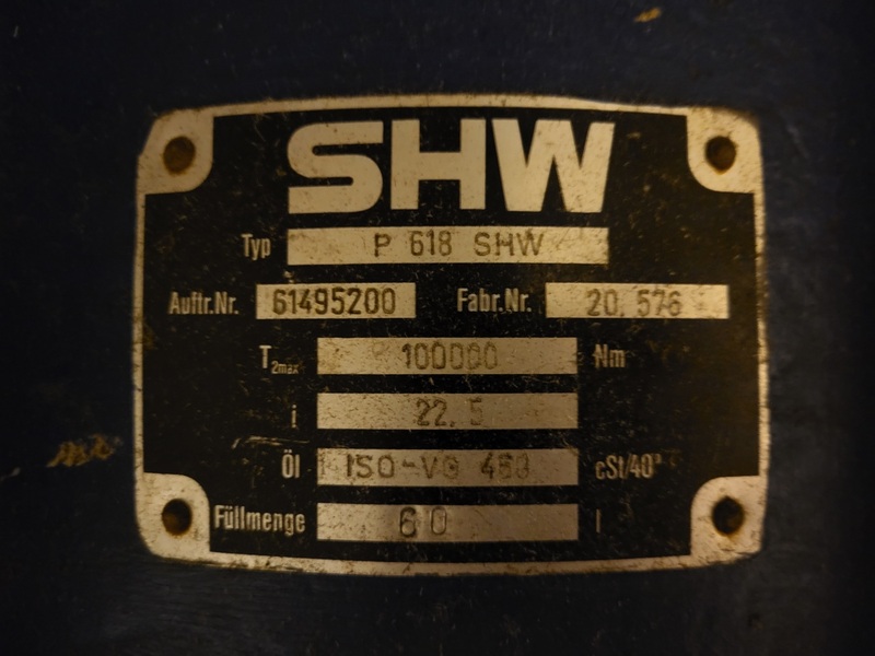 20/10 HP SHW #P618-SHW, Under-Tank Agitator, 575 V, S/N 20.576 - Image 2