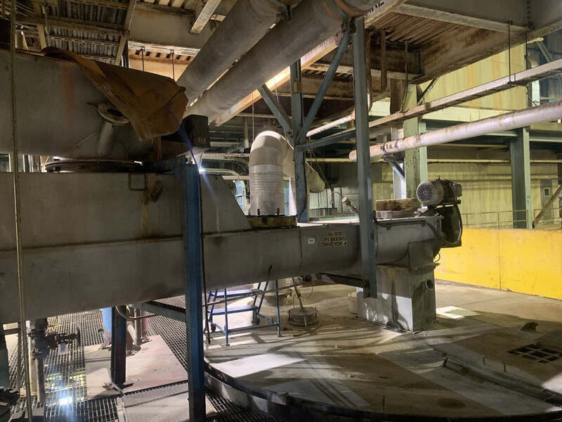 Stainless Steel Mixing Conveyor, 14' 7" L Flow Section, 16" x 16" Inspection Door, 12" Ventilation Nozzle - Image 3
