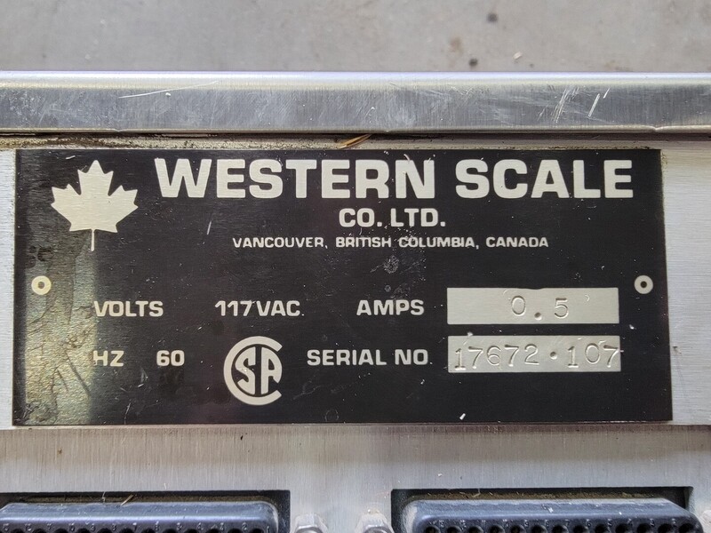 Western Scale, Coordinate Measuring Machine, 0.5 Amps, 117 VAC - Image 2