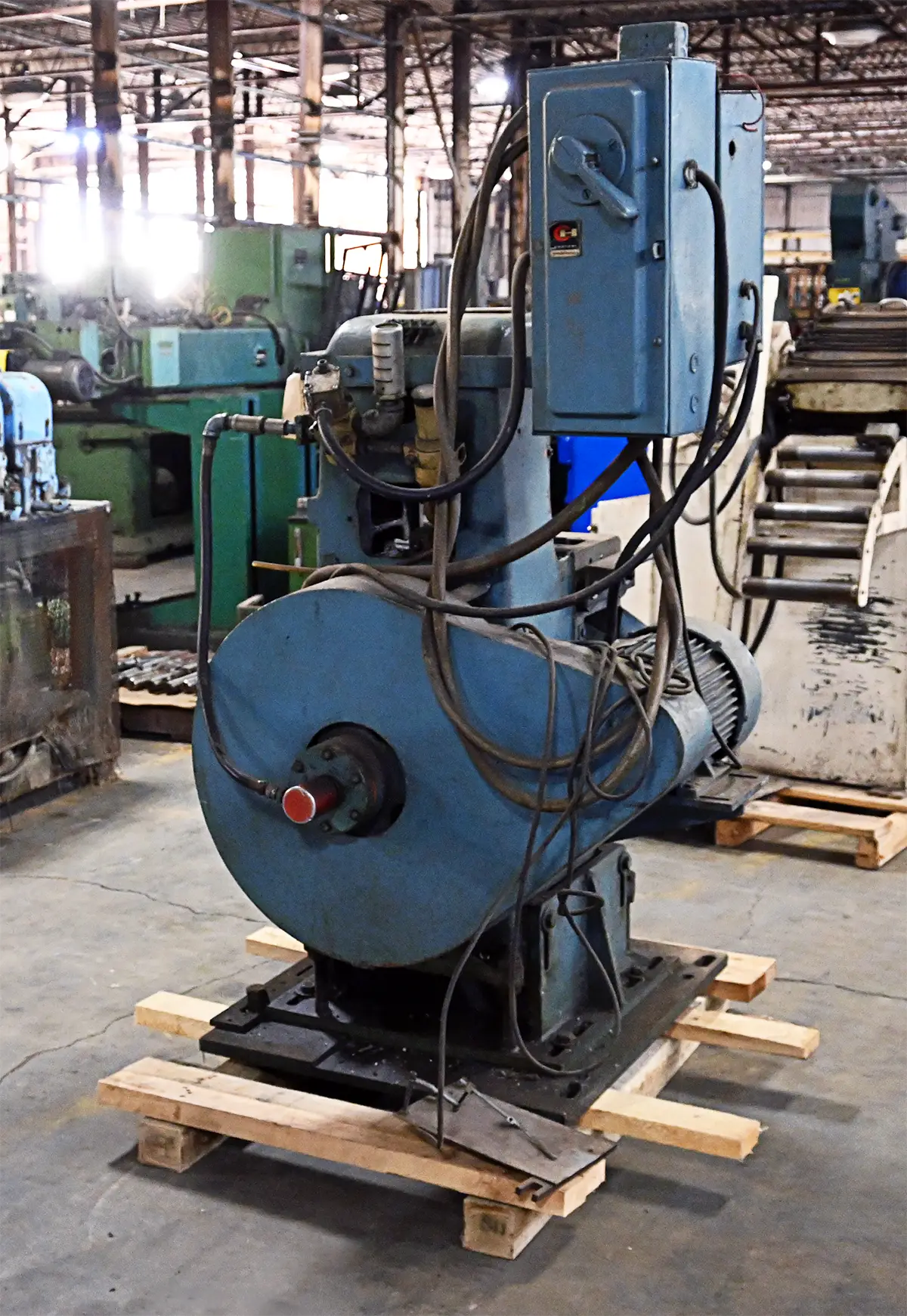 25 Ton, Yoder #P25, cut-off press, 2.25 stroke, 6" SH - Image 2