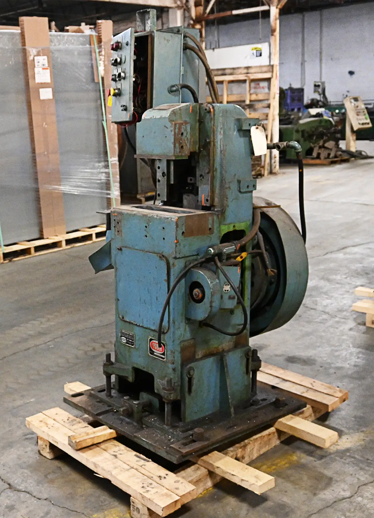 25 Ton, Yoder #P25, cut-off press, 2.25 stroke, 6" SH - Image 4