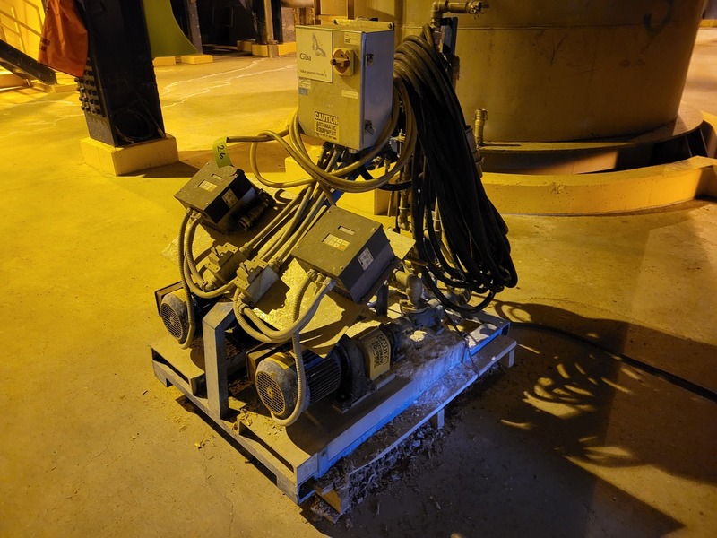 Skid w/ (2) Metering Pumps - Image 1