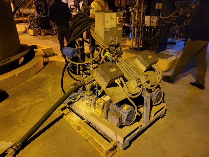 Skid w/ (2) Metering Pumps - Image 2