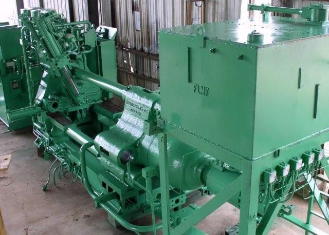 700 Ton, Loewy, 5x17" billet, die slide, stump shear, Rexroth hydraulic, new PLC controls, reconditioned - Image 1