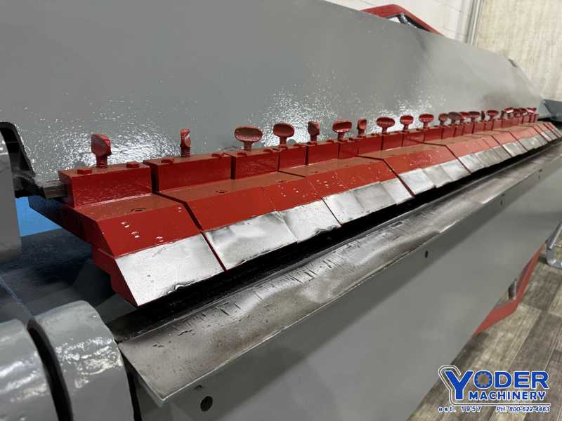 14 gauge x 10' Dreis & Krump #W37, box & pan finger brake, manual clamping - Image 3