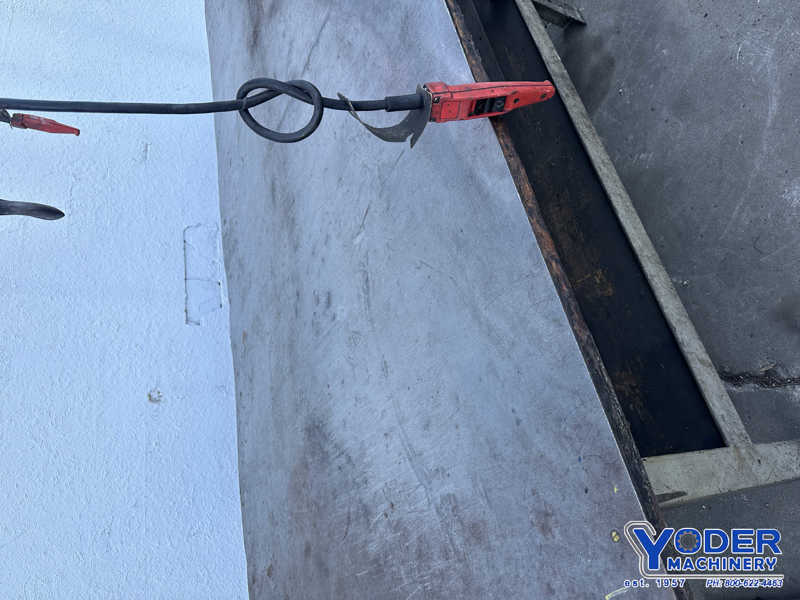 Lodestar, 12' shop made crane system with (2) 1 ton CM electric hoist - Image 6