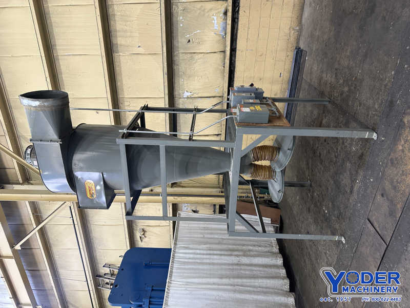 6000 cfm Aget Dustkop #FT64-SP, blower, 10 HP - Image 9