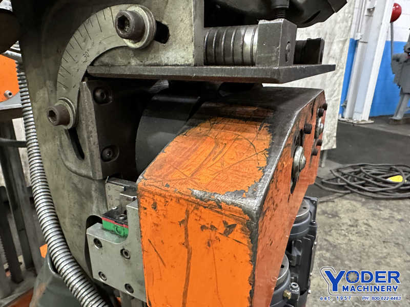 No. SM-DBM50 Steelmax, double sided beveling machine, 1/2" to 2-3/4" thickness, 15-50&deg; bevel angle - Image 4