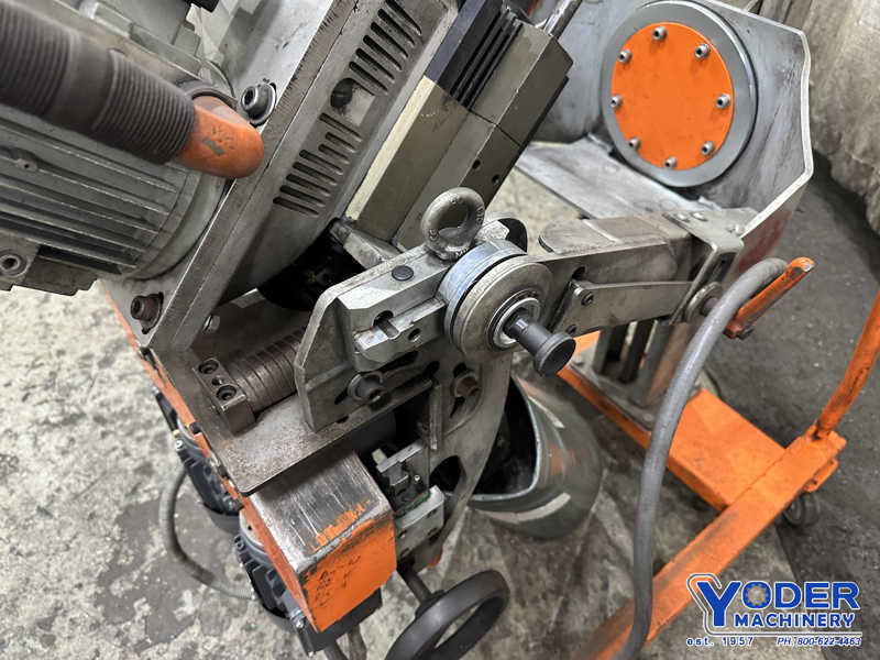 No. SM-DBM50 Steelmax, double sided beveling machine, 1/2" to 2-3/4" thickness, 15-50&deg; bevel angle - Image 8