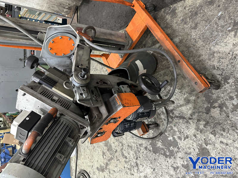 No. SM-DBM50 Steelmax, double sided beveling machine, 1/2" to 2-3/4" thickness, 15-50&deg; bevel angle - Image 9
