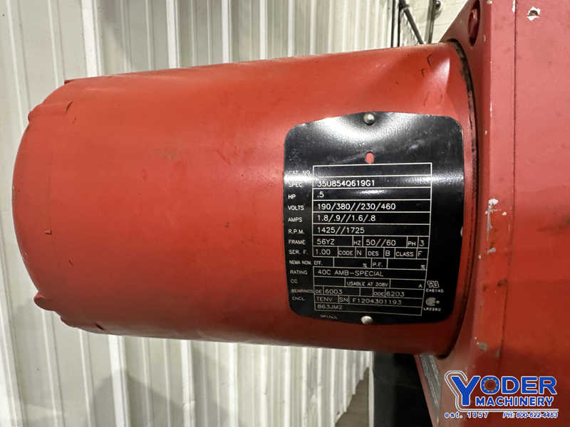 .5 Ton, Dayton #3Y873, electric chain hoist, 16' lifting height, pendant Control, chain box, 1/2 HP - Image 10