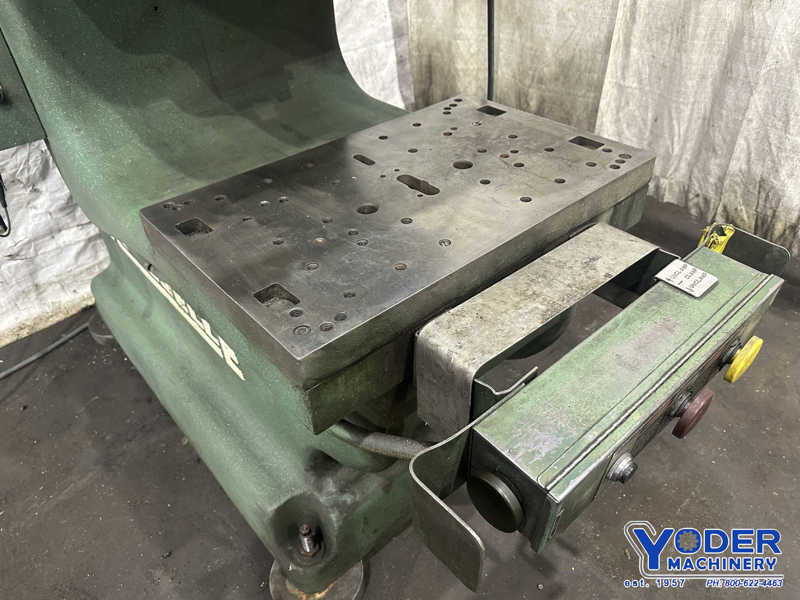 40 Ton, Rousselle #4G, back geared press, 3" stroke, 13" Shut Height, air clutch & brake, 5 HP, 45 SPM - Image 4