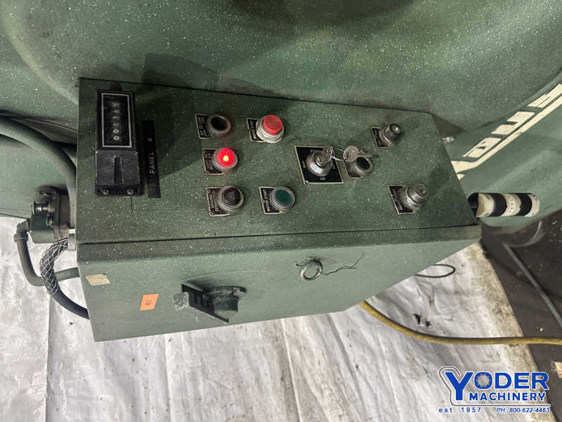 40 Ton, Rousselle #4G, back geared press, 3" stroke, 13" Shut Height, air clutch & brake, 5 HP, 45 SPM - Image 6
