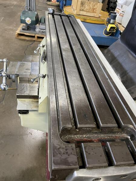 Acer #eMill-3VKH, vertical mill, 2-Axis Newall C-80 digital read out, 10" x50"table, 3 HP, 4500 RPM, 2004 - Image 4