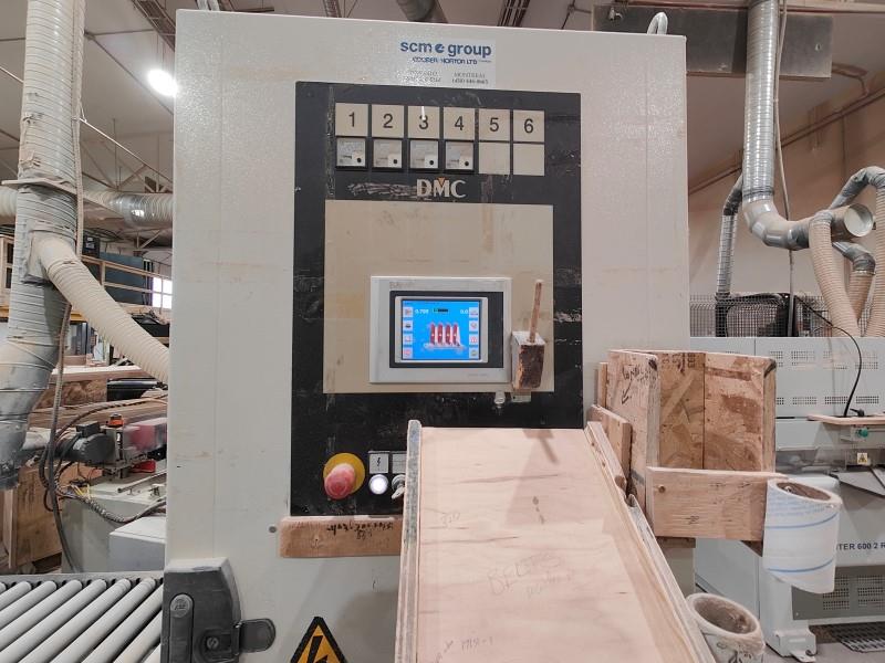43" DMC #Unisand-K, 4-Head Wide Belt, 44" x 103" abrasive belt, 11- 60 FPM, 5.5 HP, 2007 - Image 3