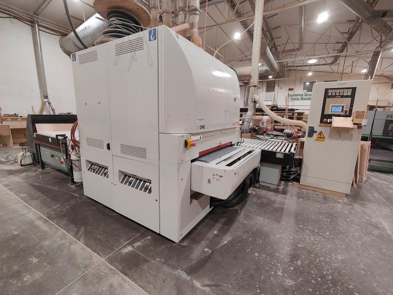 43" DMC #Unisand-K, 4-Head Wide Belt, 44" x 103" abrasive belt, 11- 60 FPM, 5.5 HP, 2007 - Image 5