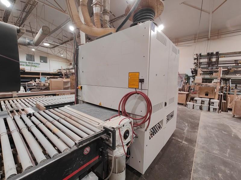 43" DMC #Unisand-K, 4-Head Wide Belt, 44" x 103" abrasive belt, 11- 60 FPM, 5.5 HP, 2007 - Image 6
