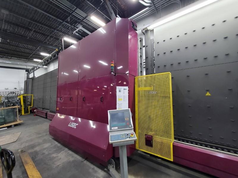Lisec #LV-25/20, Automated Insulating Glass Line w/Super Spacer, 118" x 138" max Dimension, 12-60 mm Total - Image 1