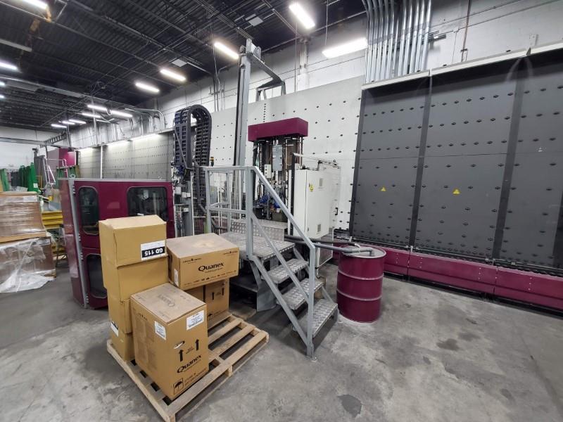 Lisec #LV-25/20, Automated Insulating Glass Line w/Super Spacer, 118" x 138" max Dimension, 12-60 mm Total - Image 5