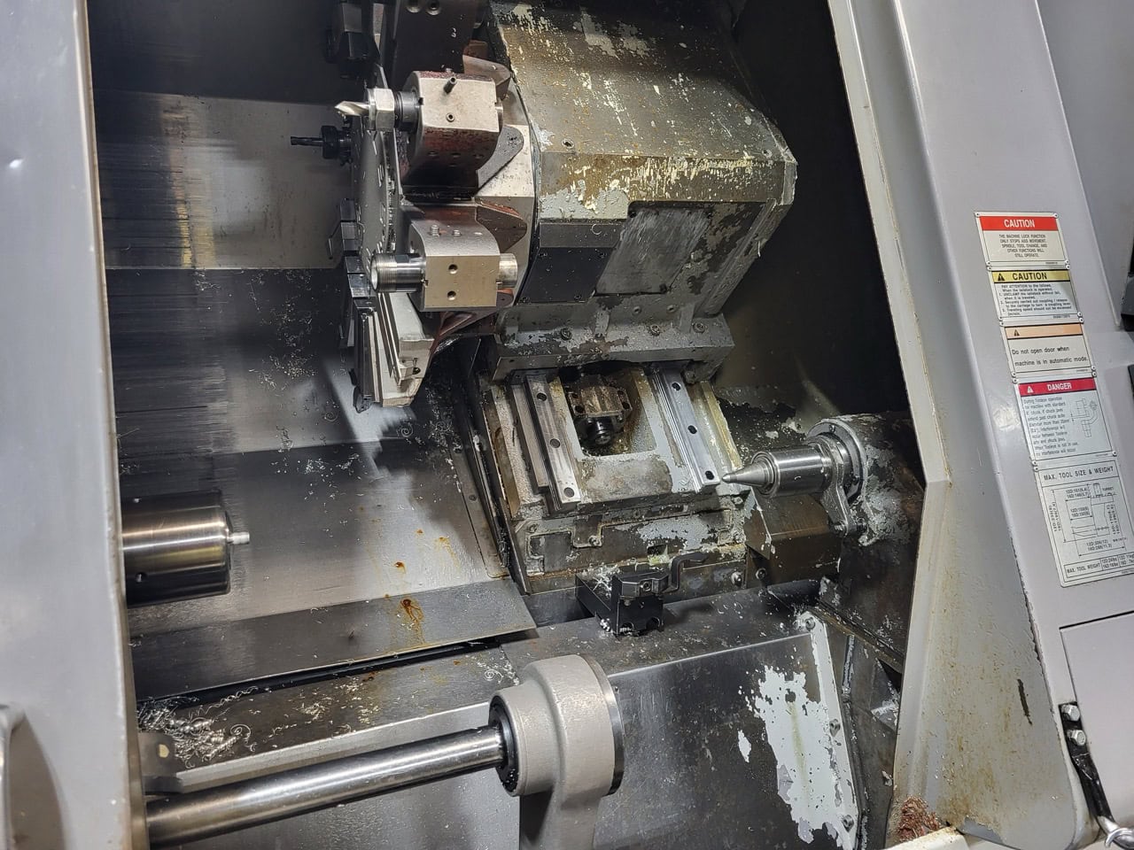 Mazak #Super-Quick-Turn-200MY, CNC Turning Center, 20.6" swing, 11.8" turning diameter, 8" chuck, 2"  bar - Image 4