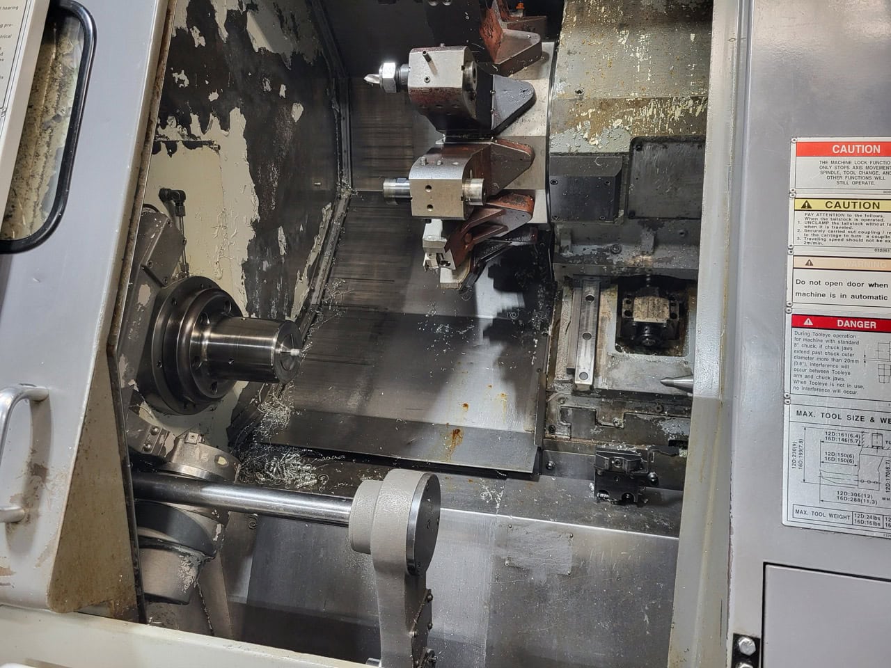 Mazak #Super-Quick-Turn-200MY, CNC Turning Center, 20.6" swing, 11.8" turning diameter, 8" chuck, 2"  bar - Image 5