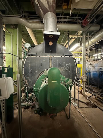 250 HP Johnston #PFTA-250-4LG-15S, Low Pressure Steam Boiler, 440 V, 1992 - Image 8