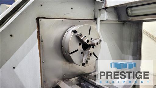 Romi #M27, 27" swing x 120" centers, Fanuc 21i-TB, 3-Jaw 16" chuck, 8 station turret, tailstock, steady - Image 4