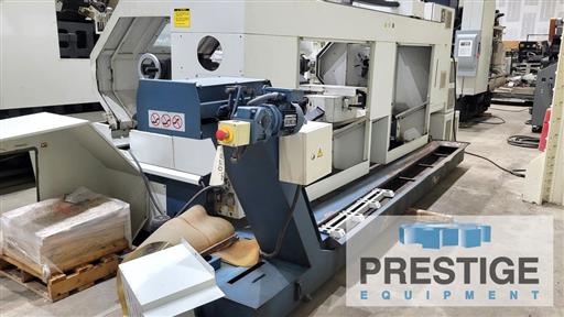 Romi #M27, 27" swing x 120" centers, Fanuc 21i-TB, 3-Jaw 16" chuck, 8 station turret, tailstock, steady - Image 5