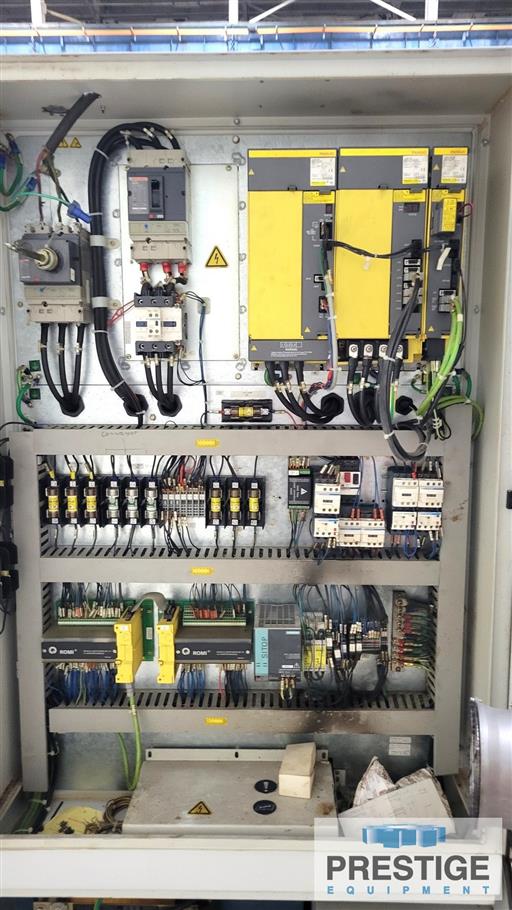 Romi #M27, 27" swing x 120" centers, Fanuc 21i-TB, 3-Jaw 16" chuck, 8 station turret, tailstock, steady - Image 9