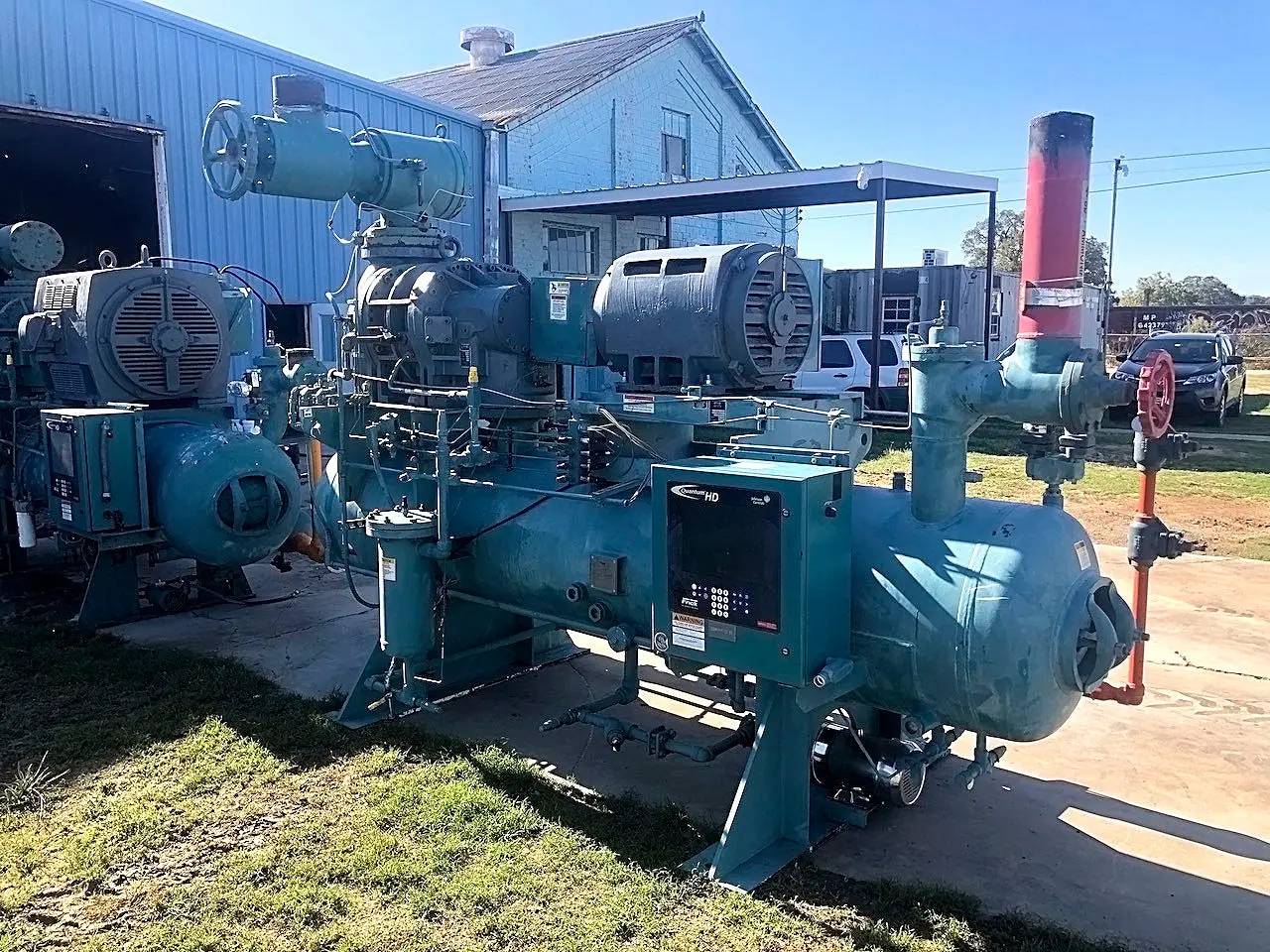 300 HP Frick #RDB-II-316B, screw booster compressor, 300 psi, Fr.445TS, 460 V., 3-phase, 340 amps, 3570 RPM - Image 7