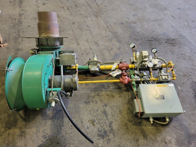 840000 BTUH gas fired humidifier, Nortec, with Eclipse burner, gas meter, valve system - Image 3