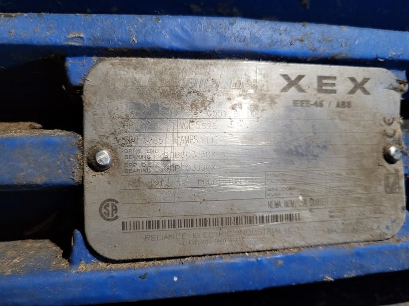 Hagglunds Denison P8S-2R1C-5A2-B00-QA1-M2-03701, hydraulic pump with 125 HP motor - Image 5