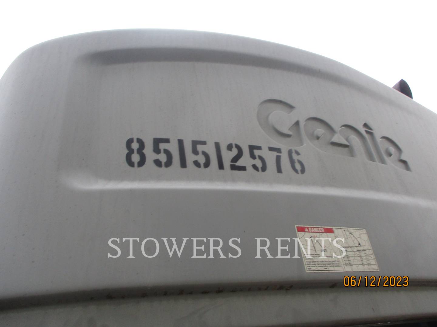 Genie Industries #S85, 4wd Diesel Boom Lift, 3148 hours, S/N S8515-12576, 2015 - Image 5