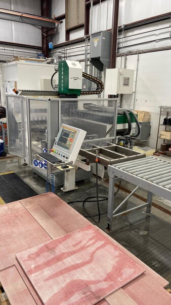 Prussiani Tornado 8X12 Sink Hole Machine, Fagor 8070 Numerical Control, 2019 - Image 1