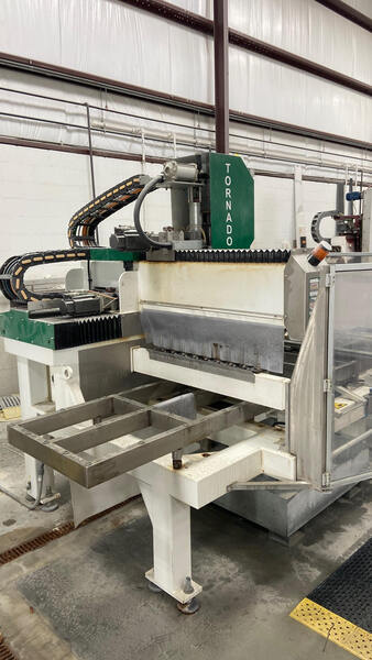 Prussiani Tornado 8X12 Sink Hole Machine, Fagor 8070 Numerical Control, 2019 - Image 10