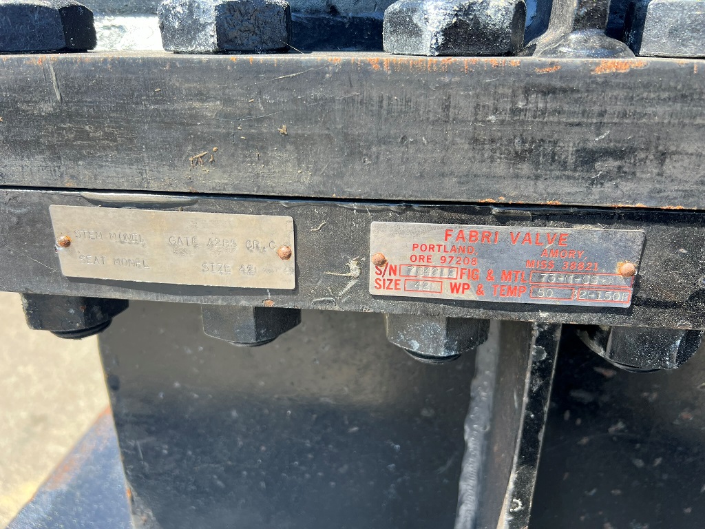 42" Wal-Tech, gate valve, new / unused - Image 4