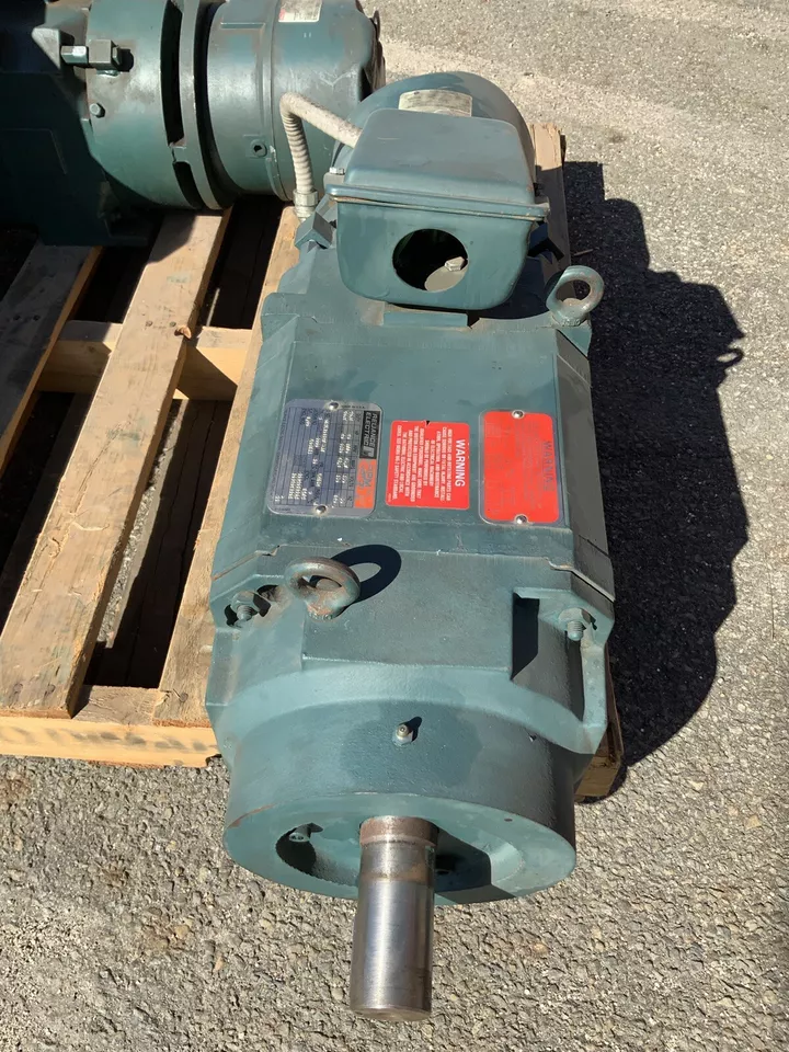 20 HP 1770/3540 RPM Reliance L0514A, Frame L2162, TEFC, 460 Volts (2 available) - Image 5