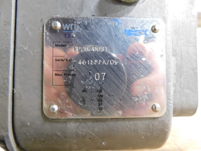 Wright Flow Technologies CP20/0031, 316 Stainless Steel pump, 7 bar max press, new - Image 10