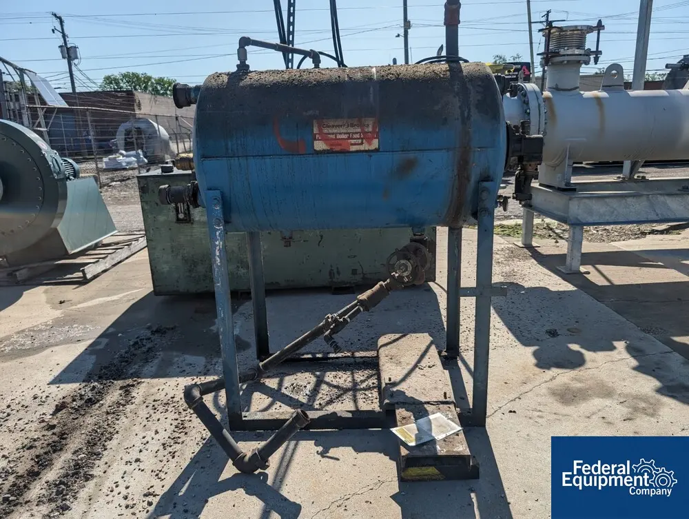 Cleaver Brooks #M4P-2500, Water Tube Boiler, 59 HP, 2.5 million btu input, 2 million btu output, 2002 - Image 2