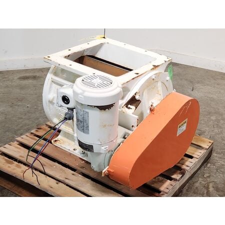 13" x 13" Smoot Co. #FT16 Magnum Systems rotary airlock valve, Carbon Steel rotor with cast iron housing, 1.5 - Image 4