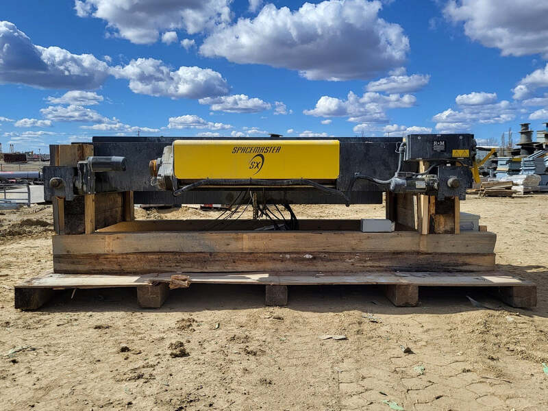 50 Ton, R & M Material Handling Spacemaster #SX70620500P65END0F, wire rope electric hoist, dual speed, 2005 - Image 1
